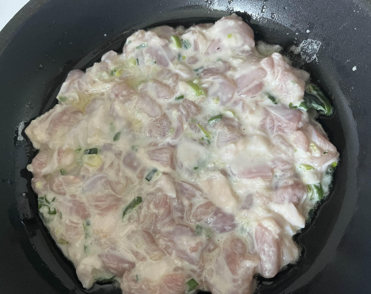 파닭전 부치기