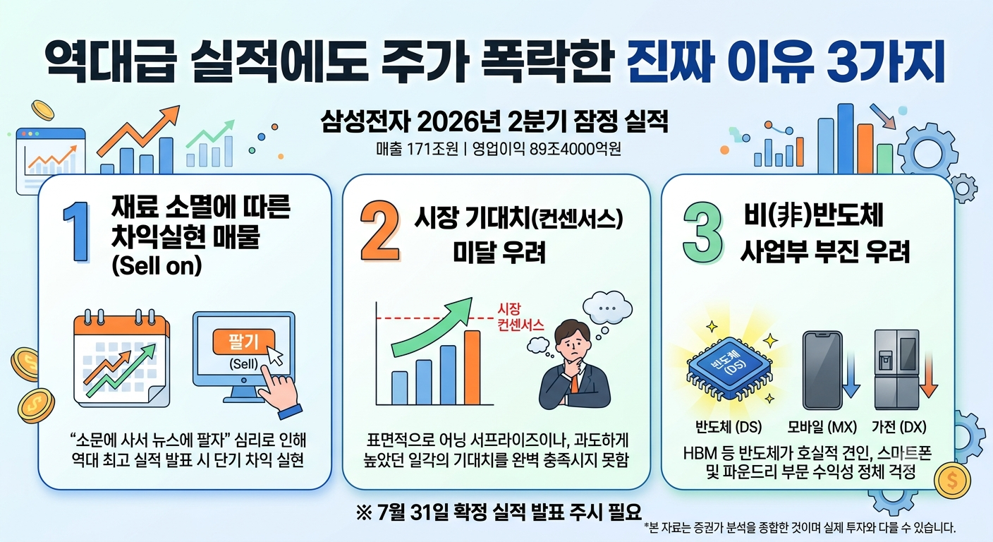 역대급 실적에도 주가 폭락한 진짜 이유 3가지