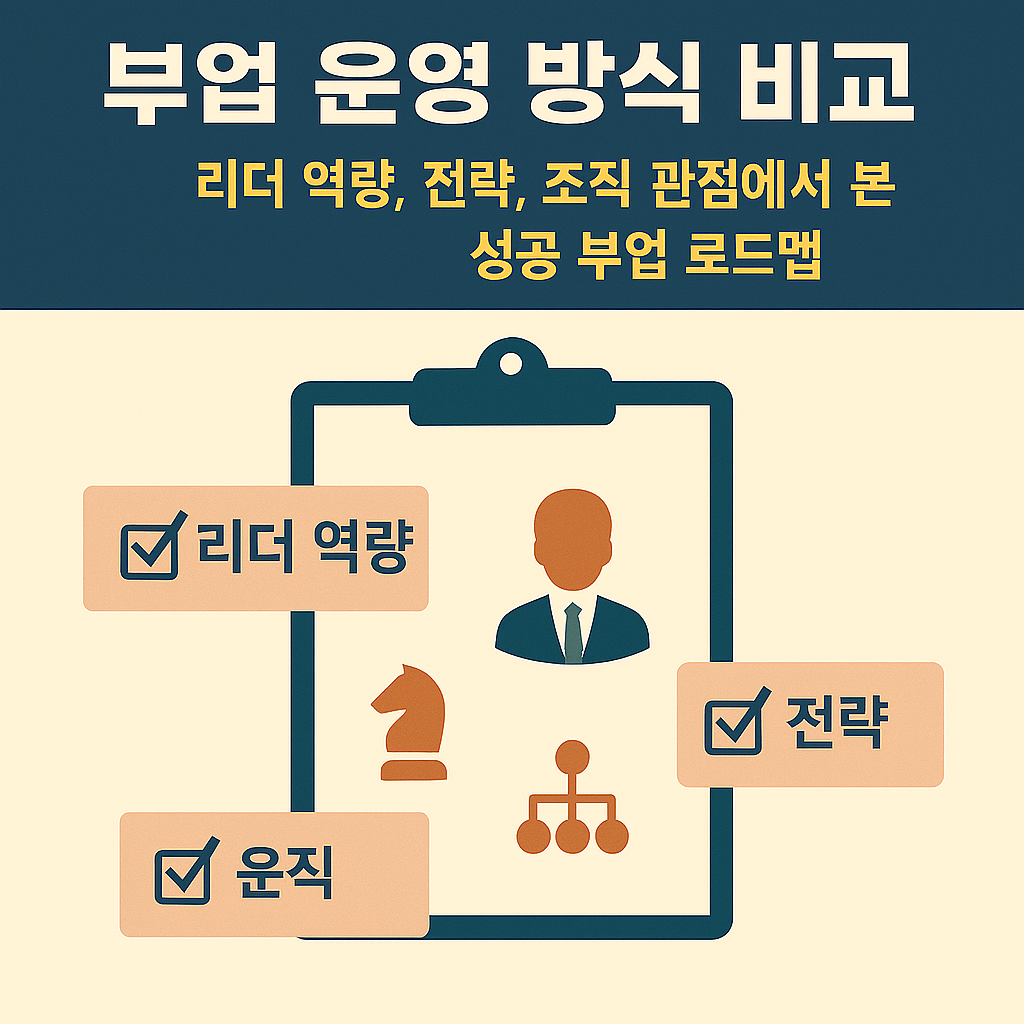 부업 운영 방식 비교 썸네일