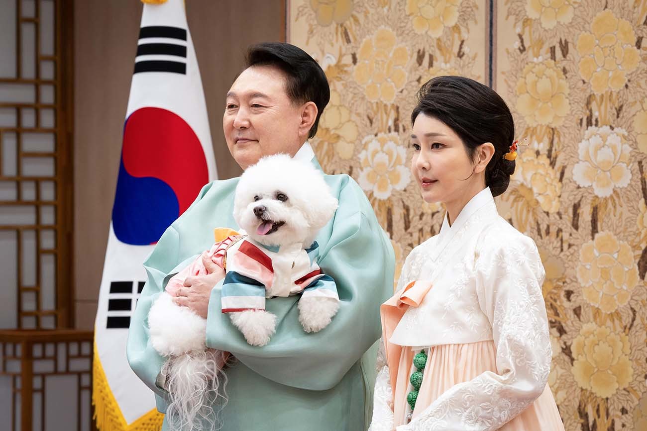 설날-써니-김건희-윤석열-반려견