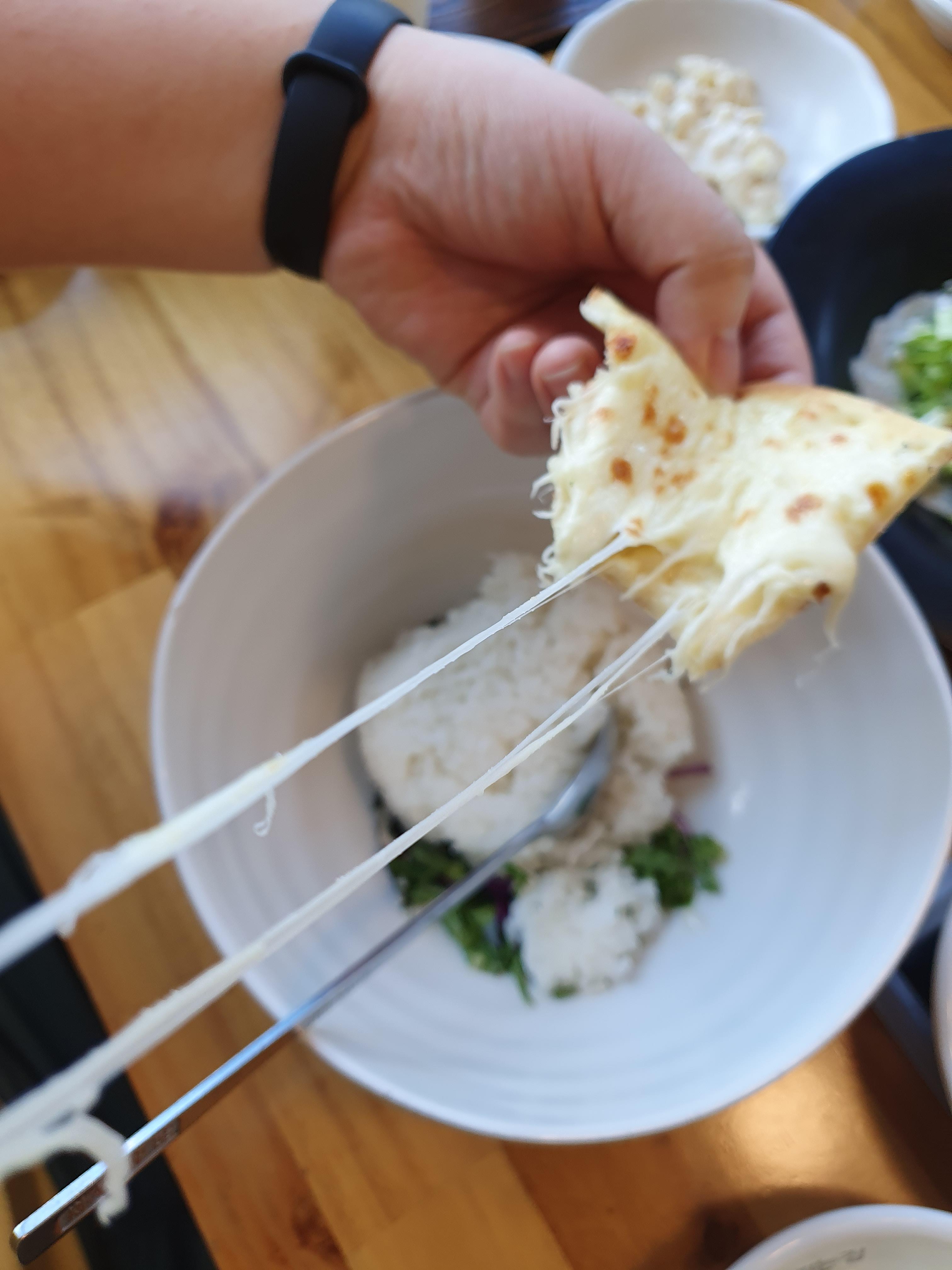 학하동 맛집 복사꽃피는집 쭈꾸미세트 2인 고르곤졸라피자 치즈대박