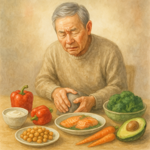70대-무릎-통증-줄이는음식