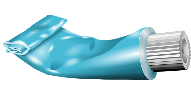 연마제 제거방법에 사용할 치약 제품