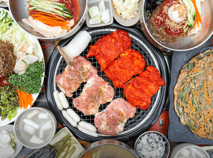 자라섬 맛집 "남이섬꼬꼬춘천닭갈비" 음식