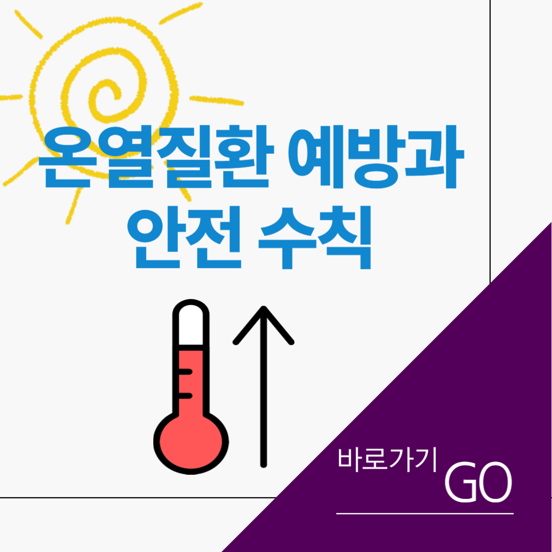 여름철 필수 건강법: 온열질환 예방과 안전 수칙