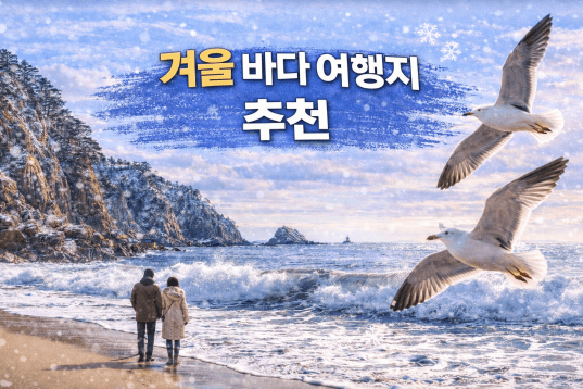 겨울에 떠나기 좋은 국내 바다 여행지, 동해&middot;남해&middot;서해 겨울바다 추천