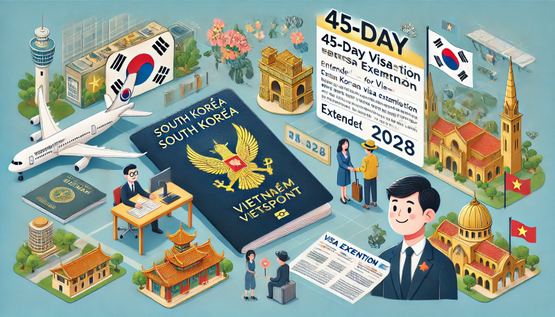 베트남 비자 면제 12개국 대상, 2028년까지 연장! 한국인에게 미치는 영향은?