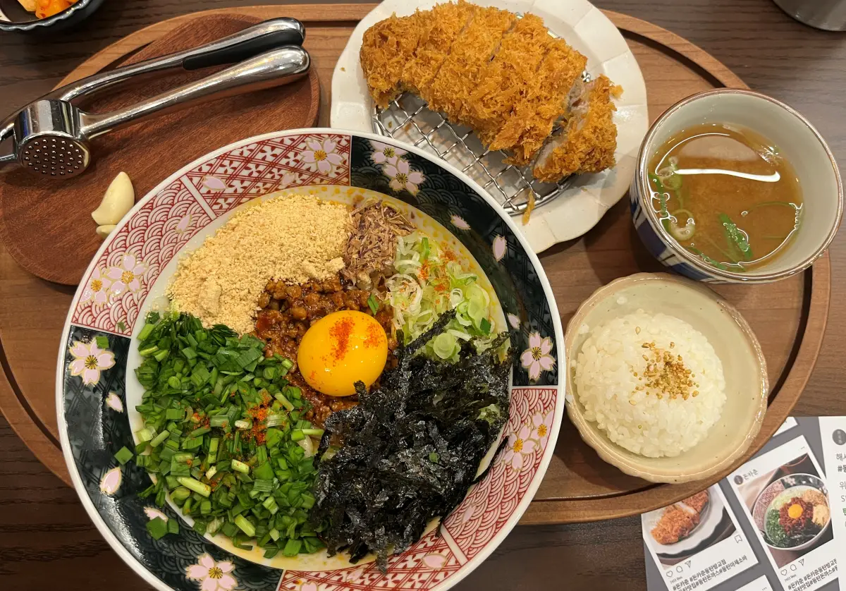 돈카춘-동탄방교점-마제소바세트