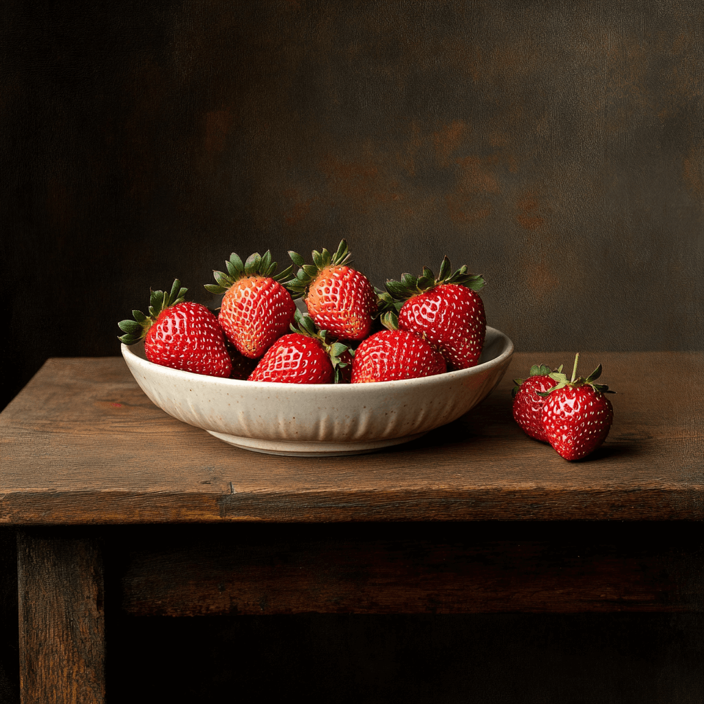 딸기와-단백질-조합