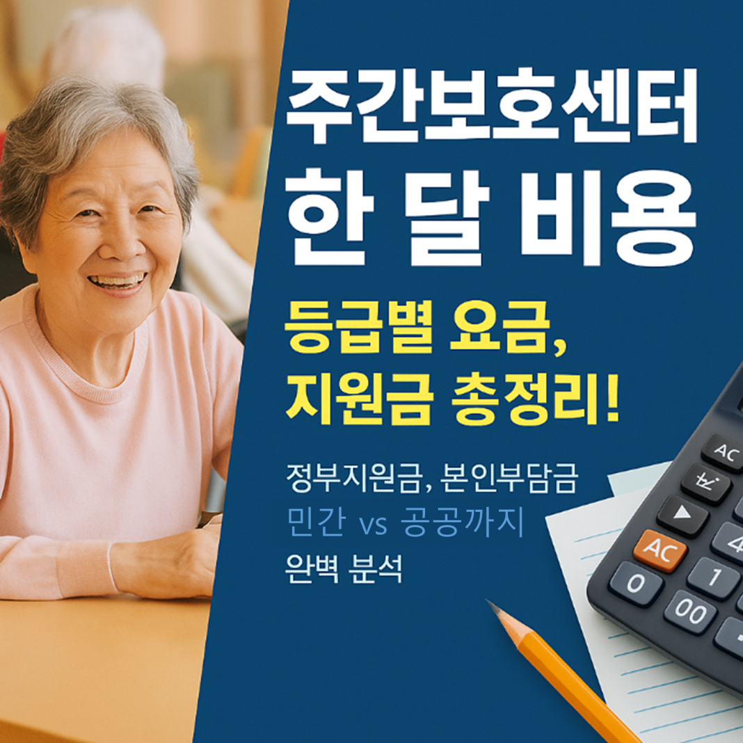 주간보호센터 비용
