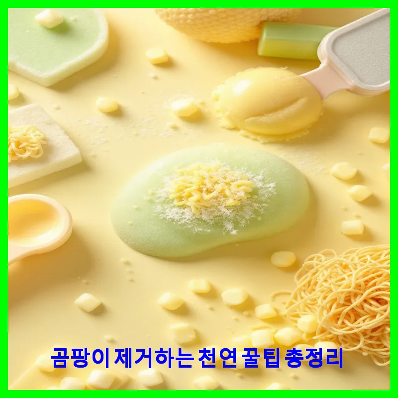 옷과 바닥에 붙은 껌 제거하는 꿀팁