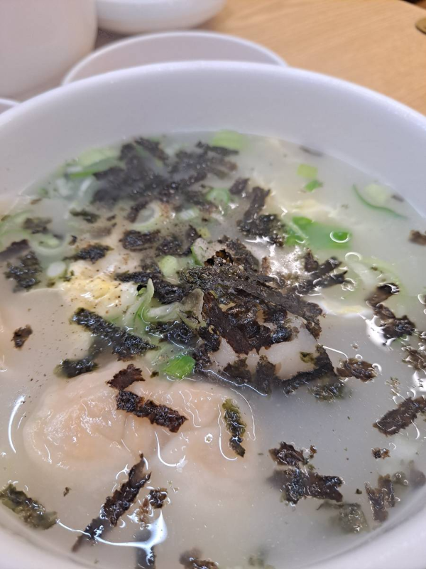 개성본가 만두국 비주얼