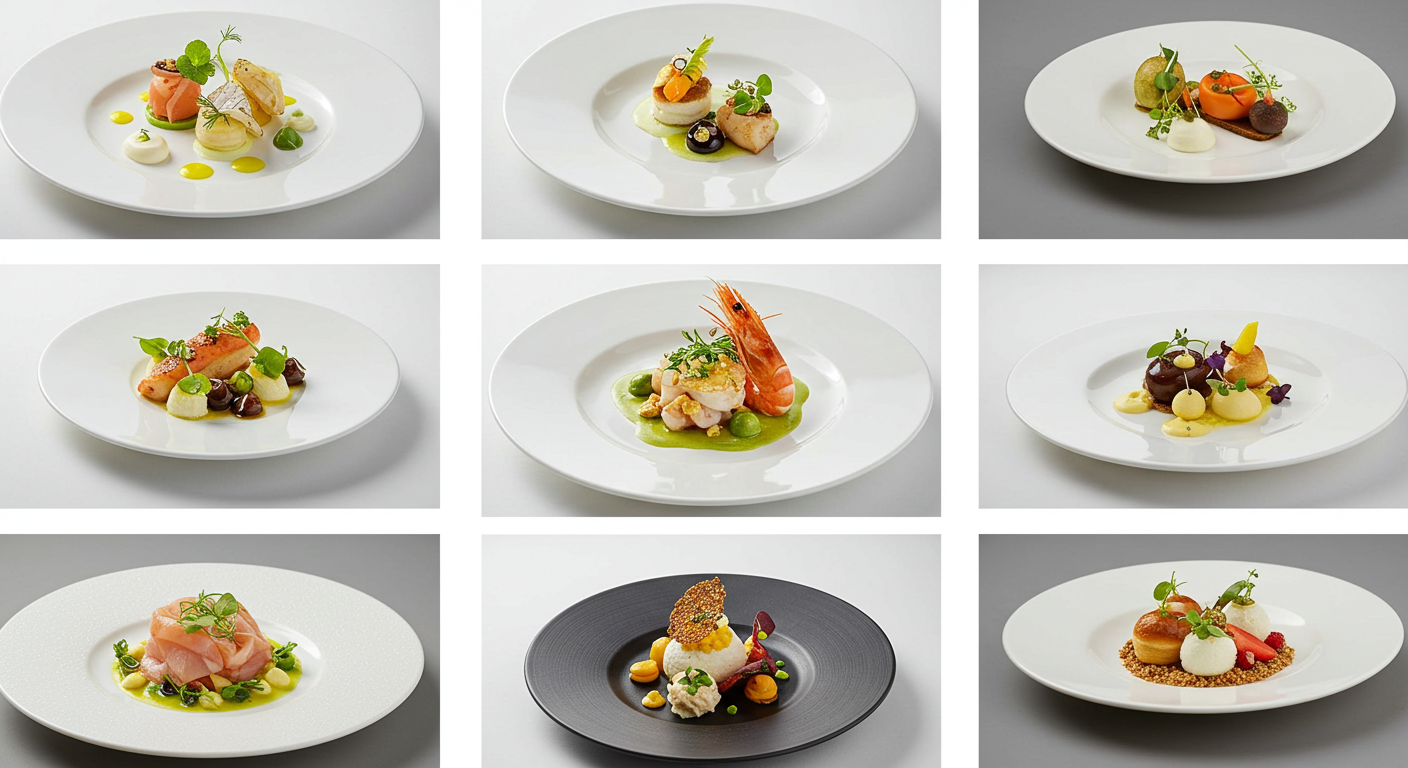 미슐랭 요리모음