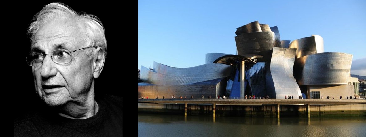 프랭크게리와 구겐하임 미술관 이미지