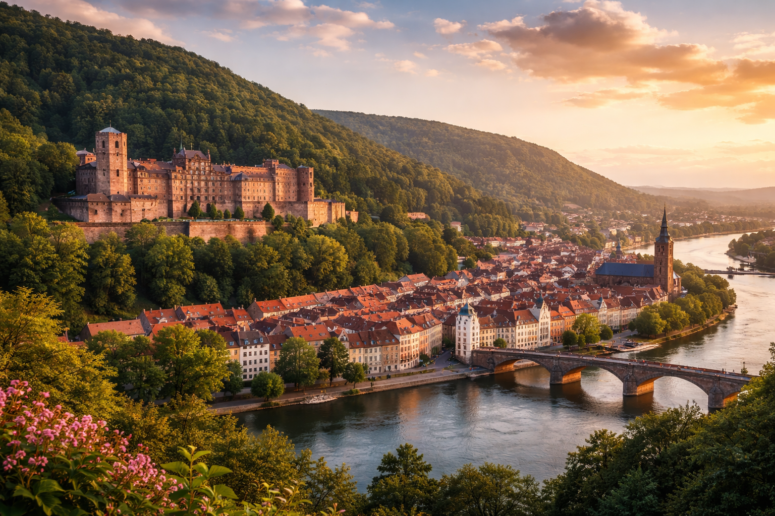 하이델베르크 고성 사진