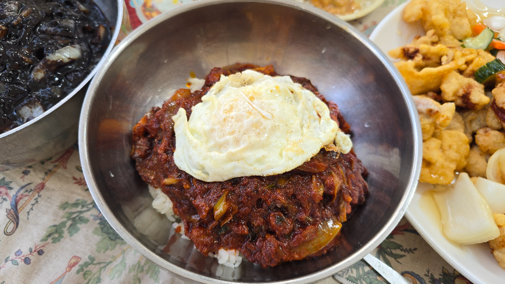 울진 죽변항 제일반점 비빔짬뽕밥