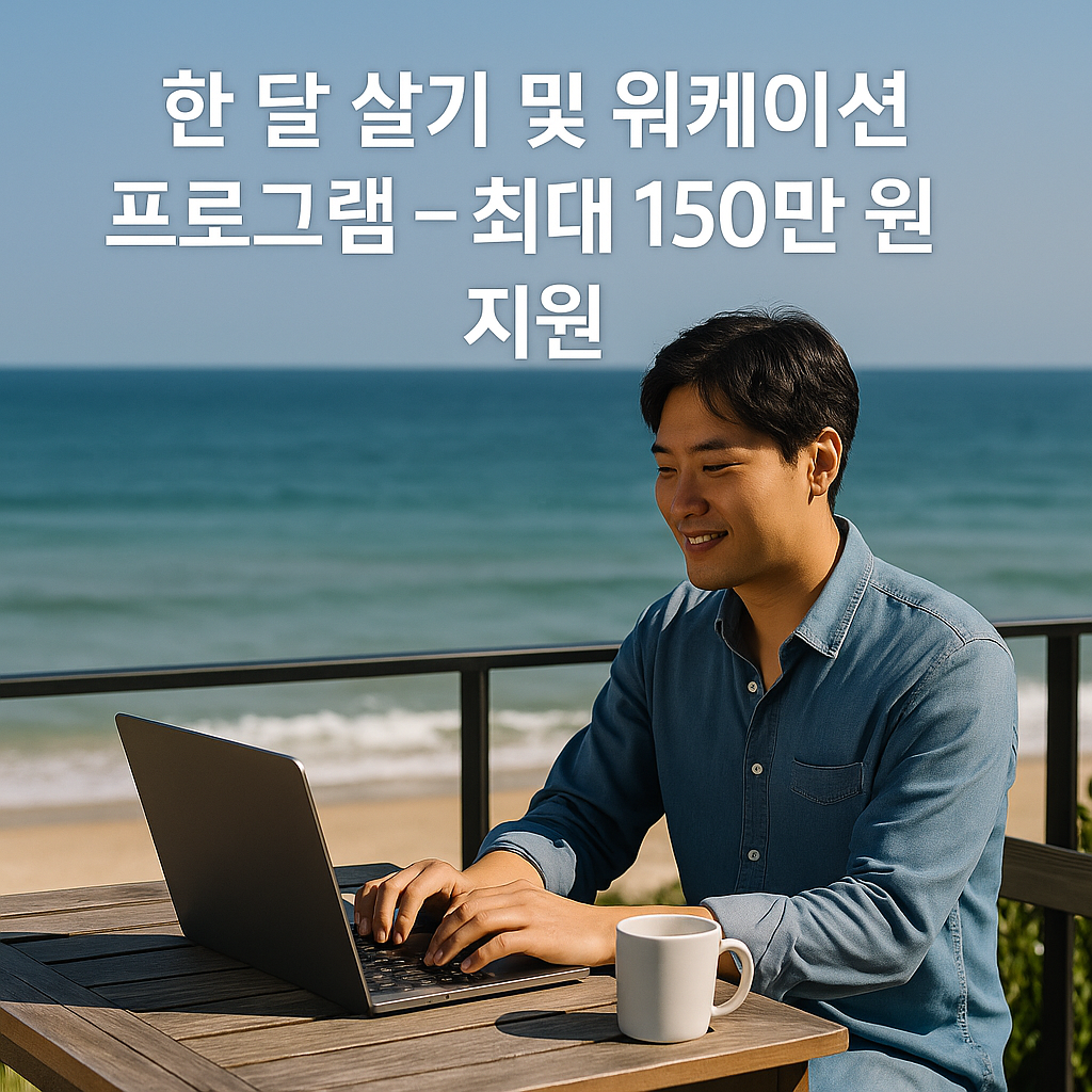 한 달 살기 및 워케이션 프로그램