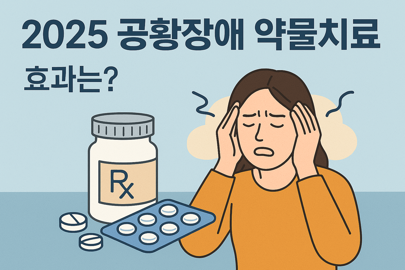2025 공황장애 약물치료 효과는?