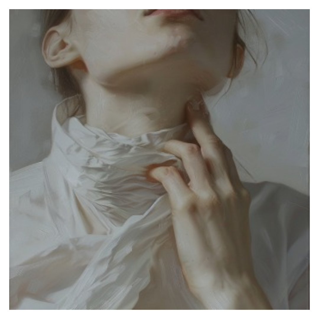 갑상선 기능 저하증과 관련된 사진입니다.