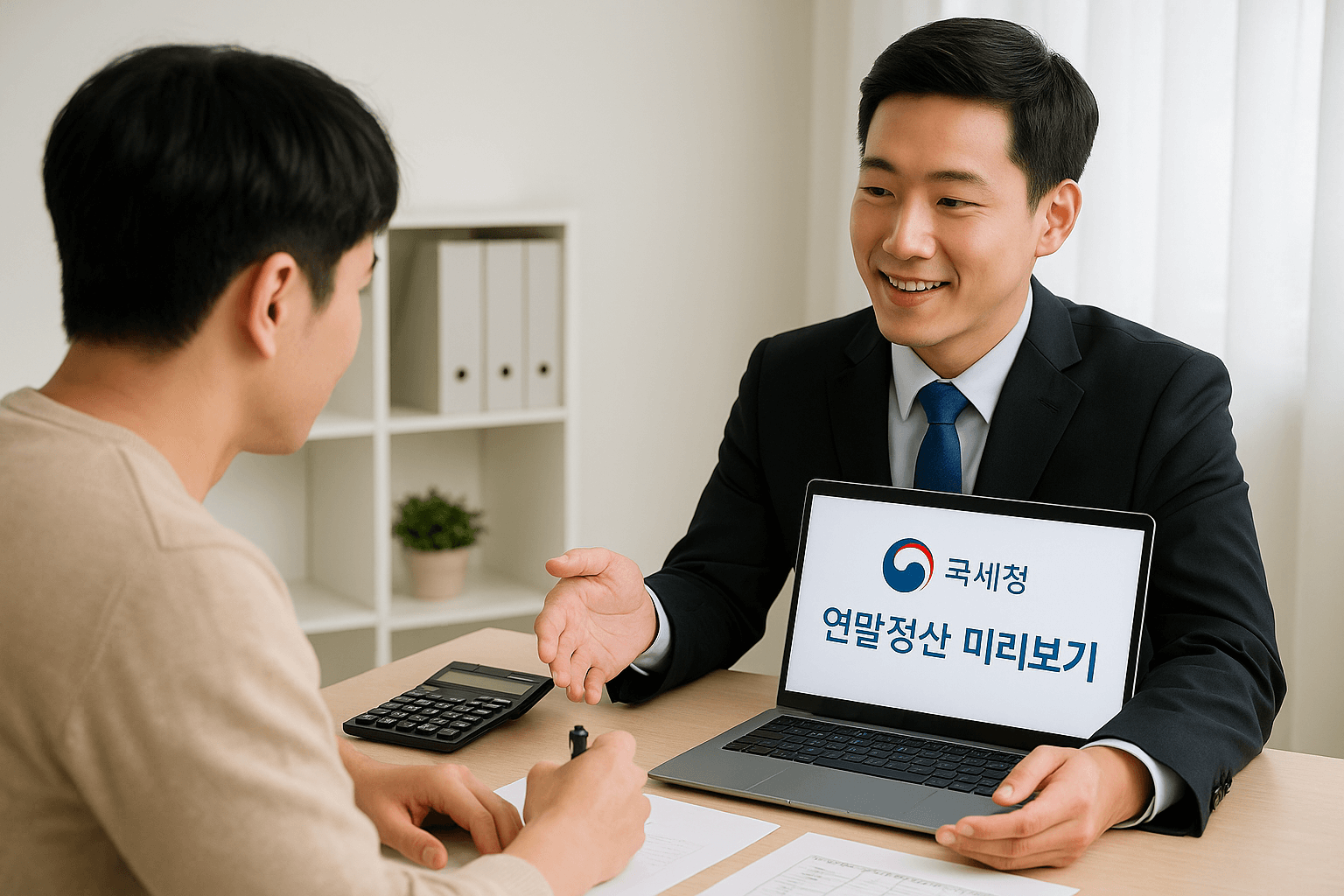 연말정산 미리 보기 사진