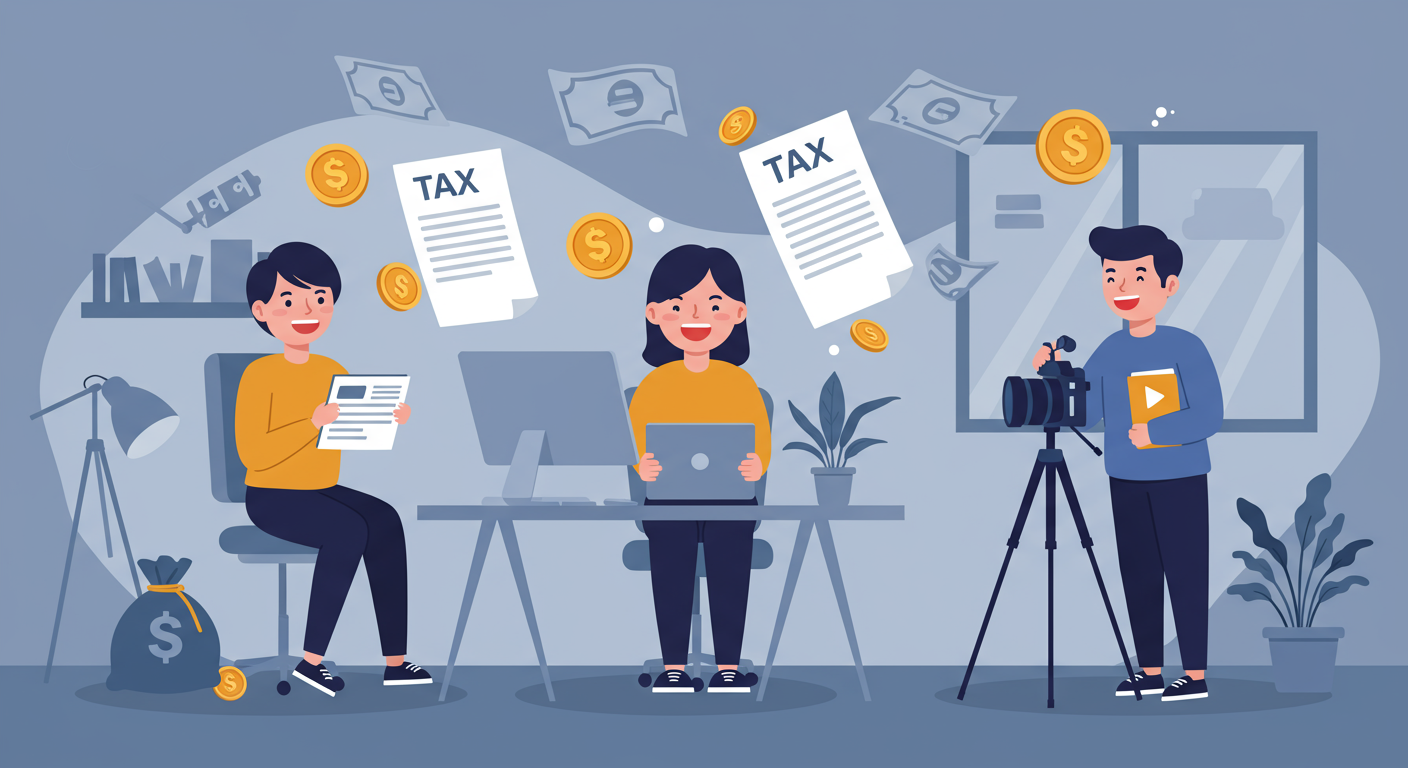 유튜버, 1인사업자 주목! 종합소득세 환급 & 절세, 지금 바로 시작하세요!