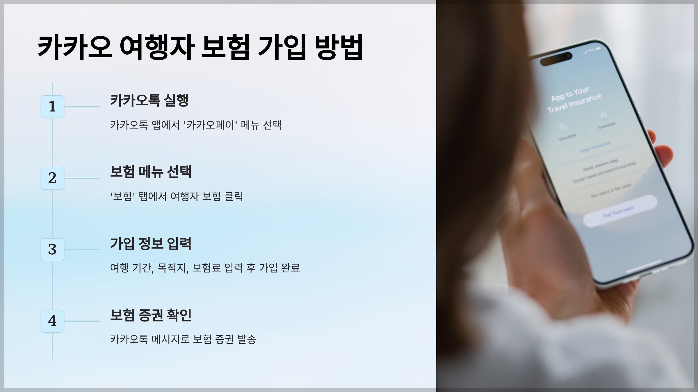 카카오 여행자 보험