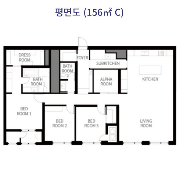 어나드 범어 평면도