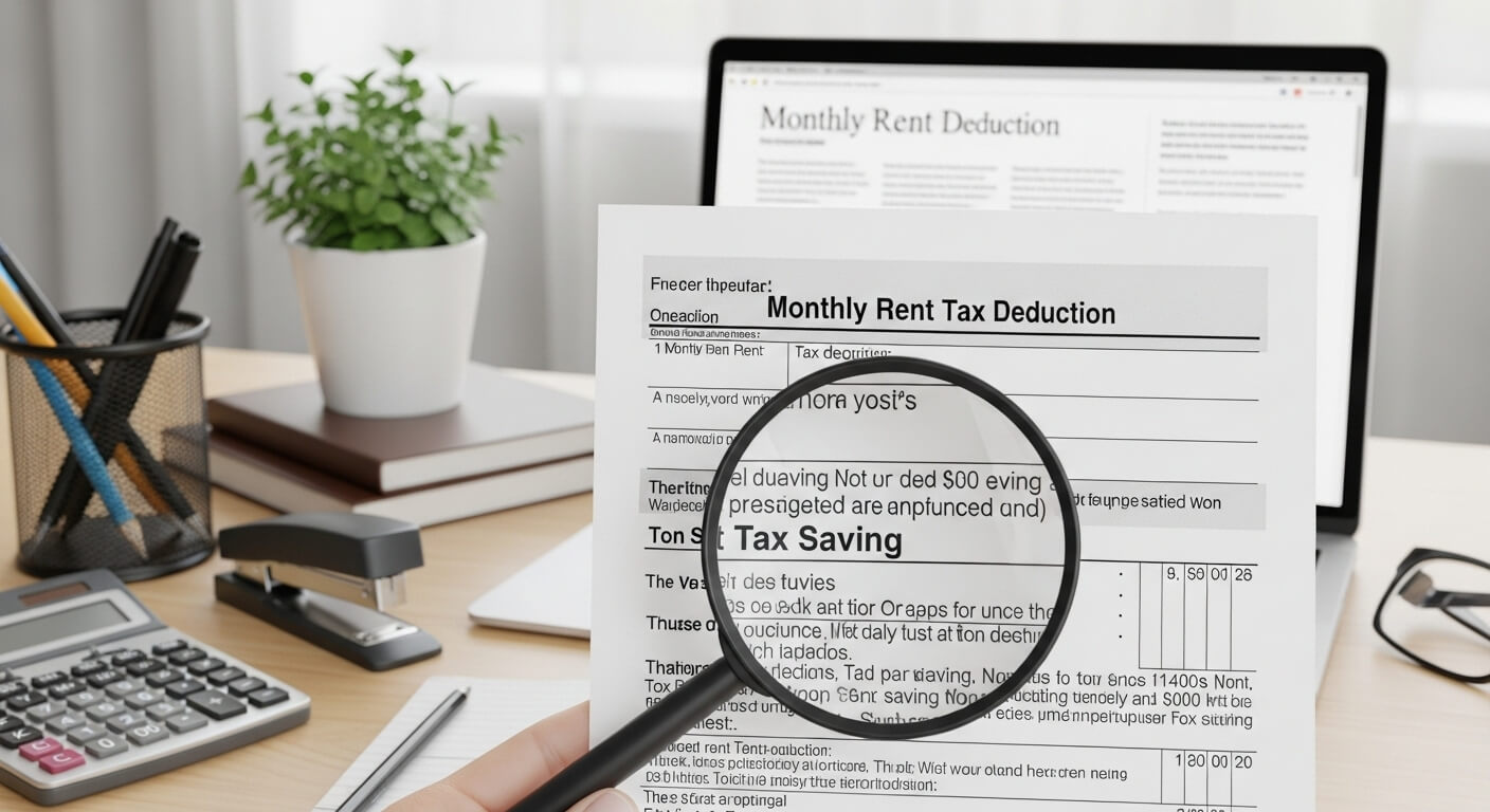 월세 세액공제 조건