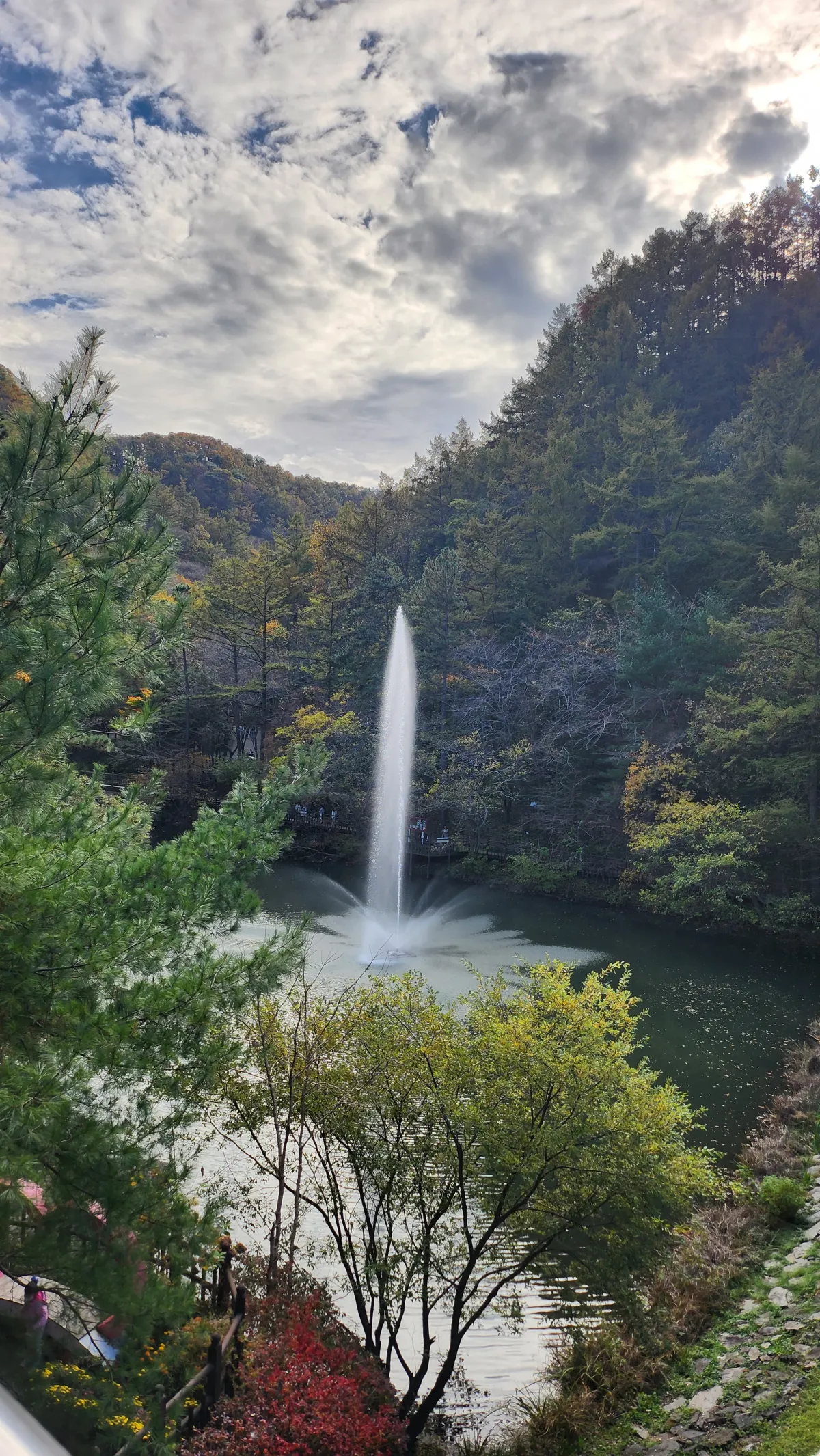 만인산 분수