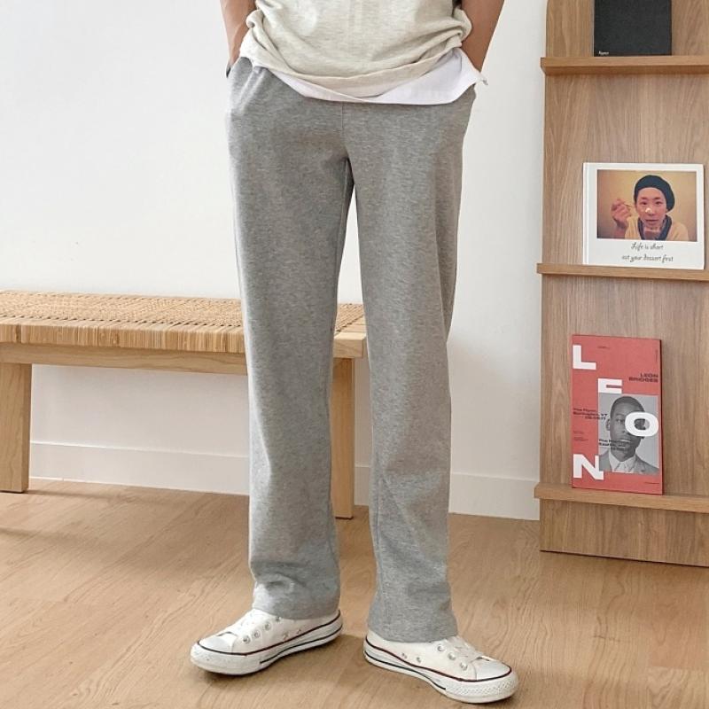 남성 트레이닝 바지 빅사이즈 일자 팬츠 카고 기모