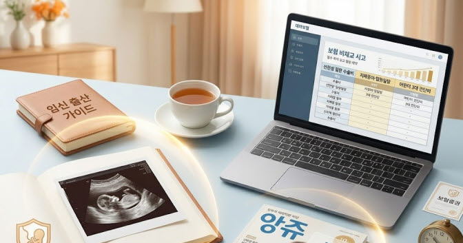 태아보험 설계하는 모습