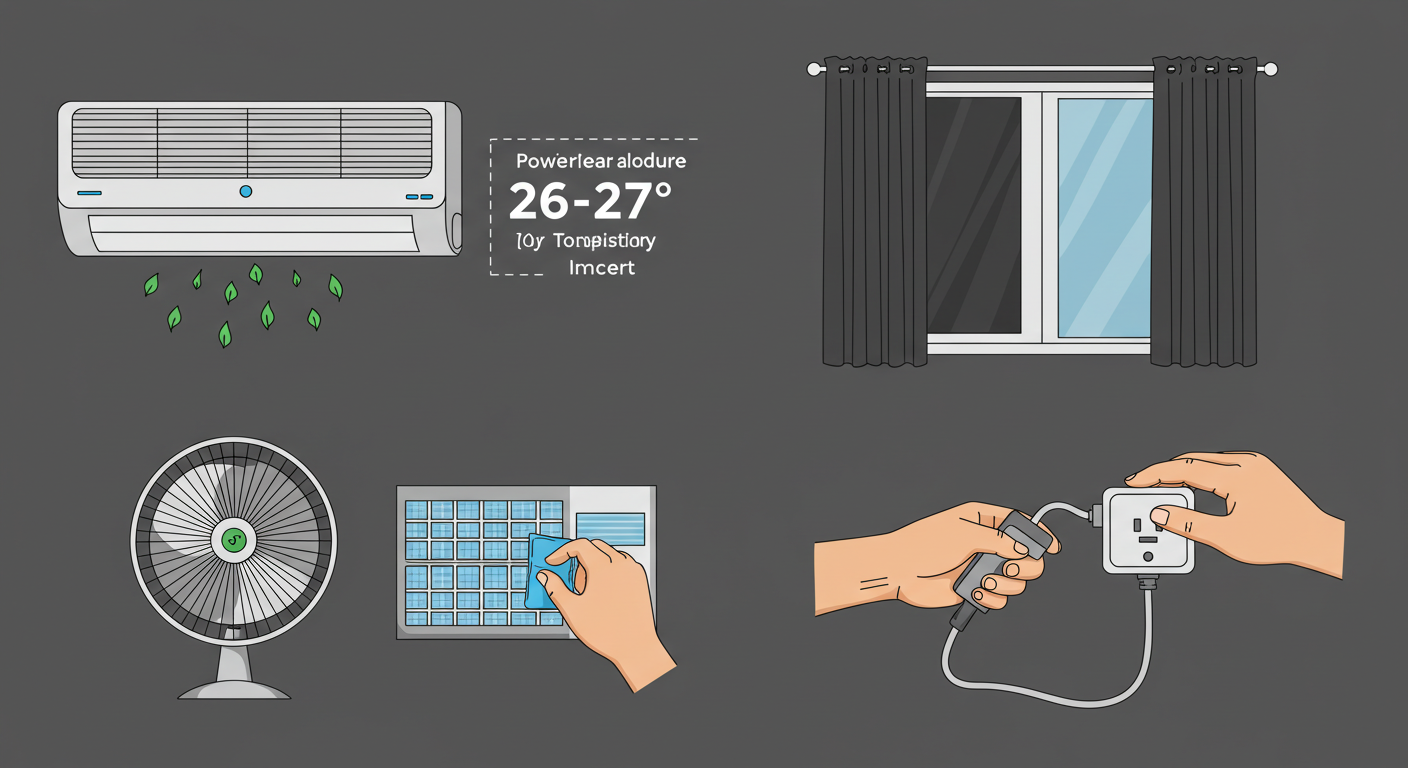 "대구 시민을 위한 여름철 전기요금 절약 팁"에 대한 이미지입니다.