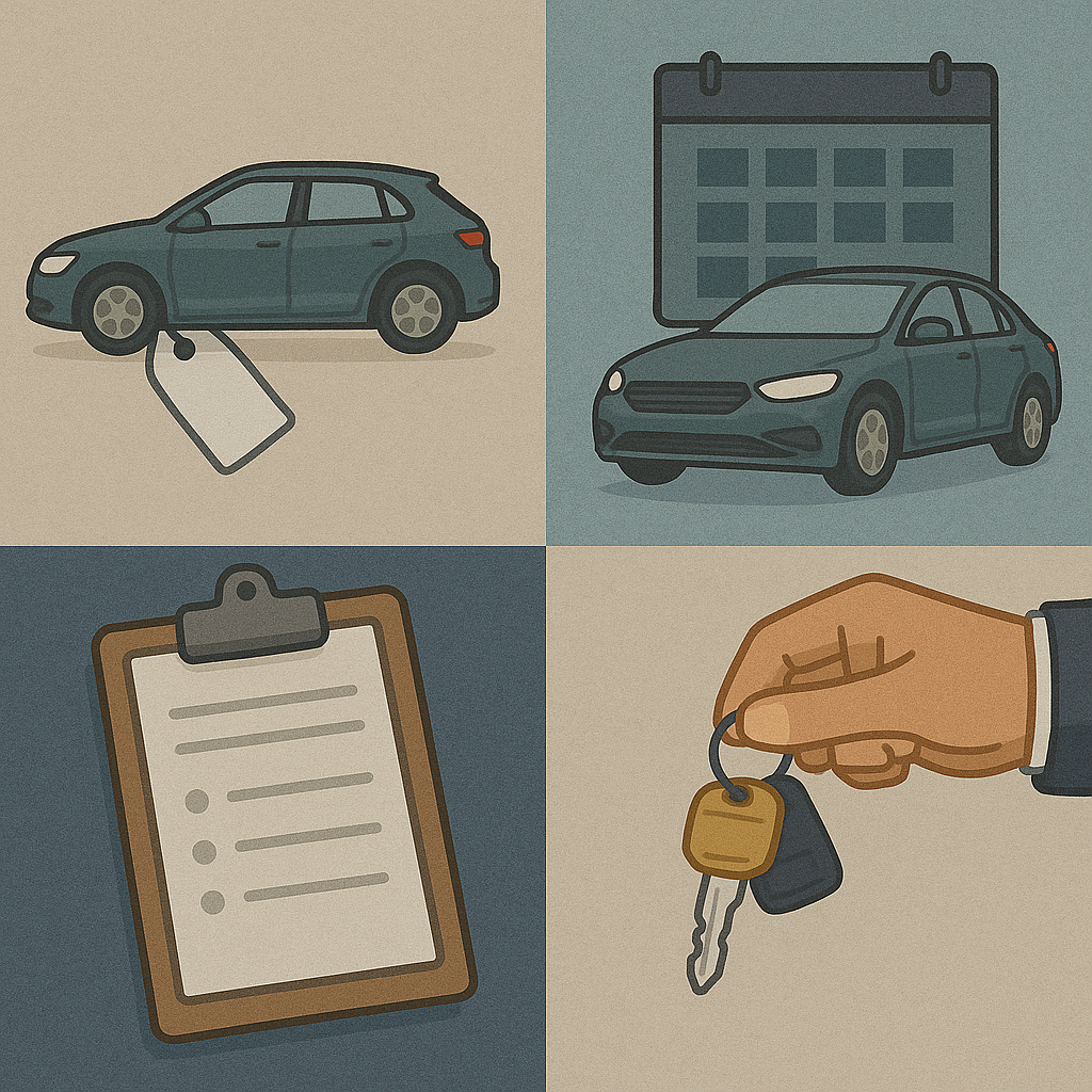 자동차 리스와 장기렌트 비교