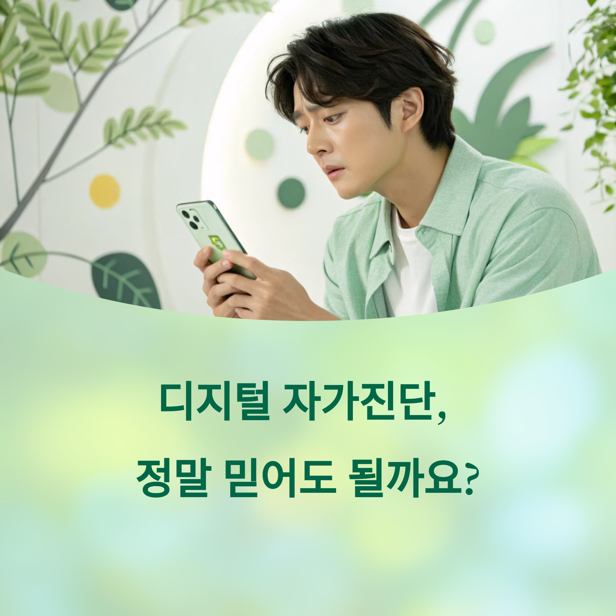 의사보다 믿어도 될까? 디지털 자가진단의 위험과 가능성에 대한 이미지