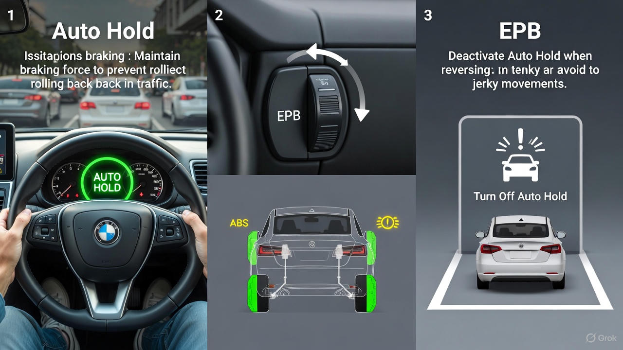 전자식 파킹 브레이크 관련 사진