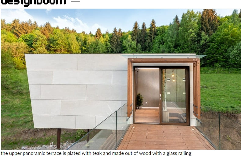 현대적인 오프 그리드 생활 위한 자연 속 캐빈 캔틸레버 VIDEO: Cabini Tiny House - Concept to Reality
