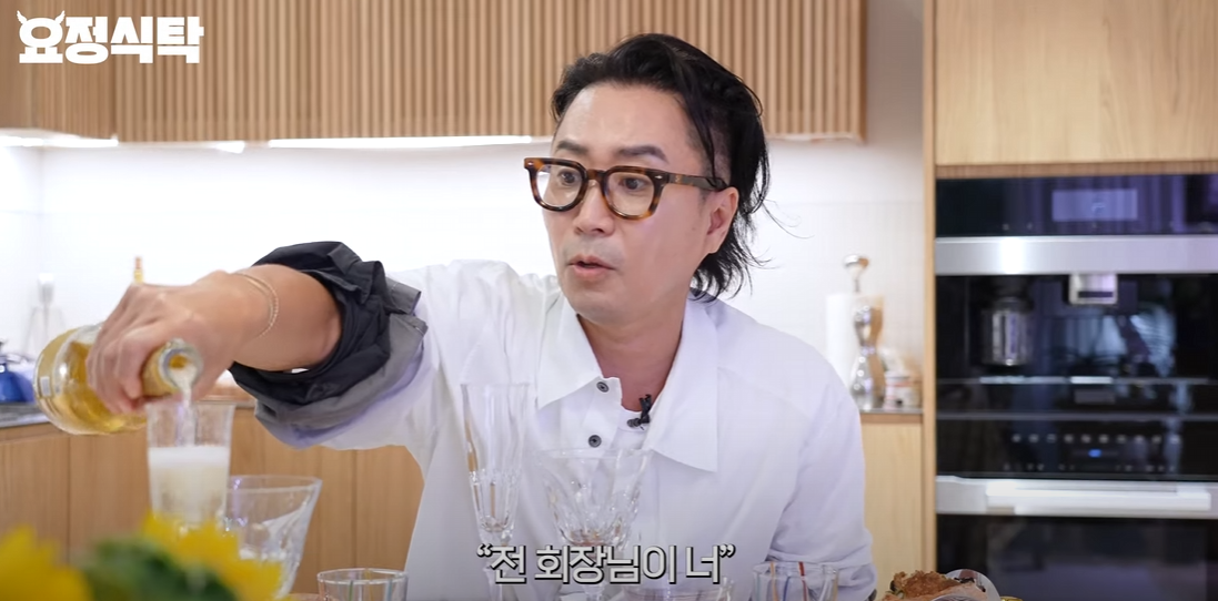 좋은 분위기의 촬영 현장