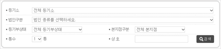 법인등기부등본 인터넷 발급 방법