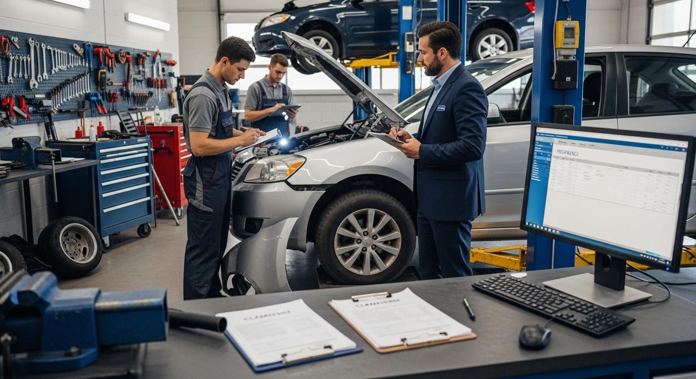 자동차 수리 보험처리 기간