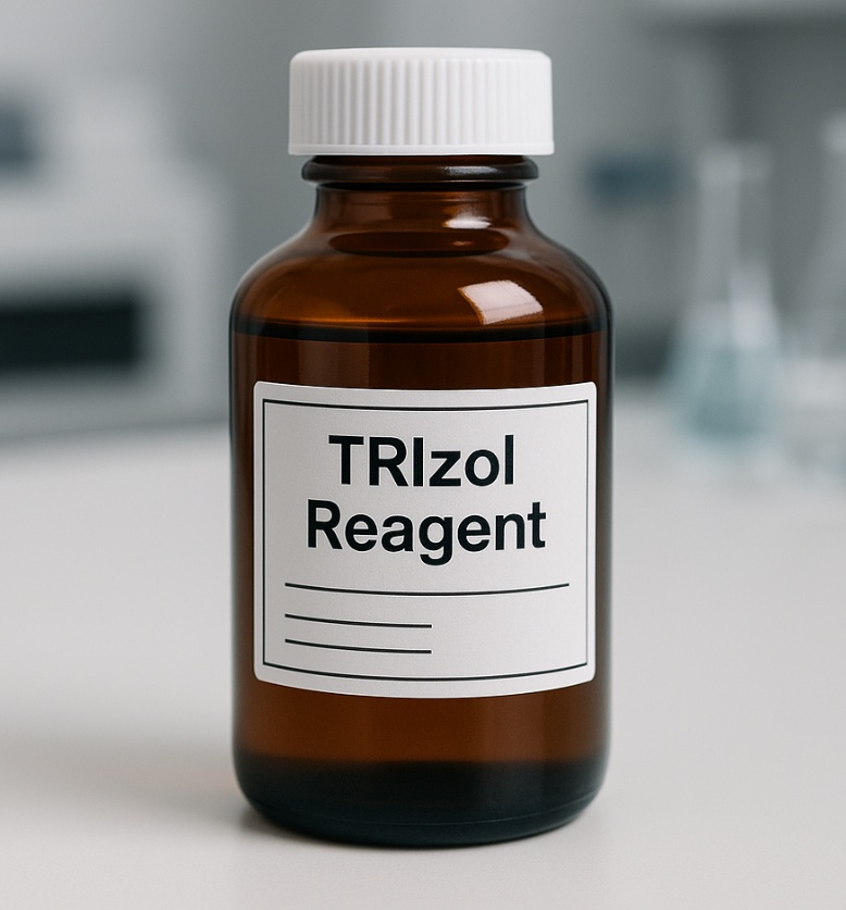 TRIzol시약을 나타낸 사진이다.