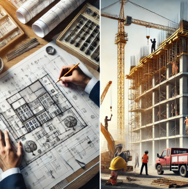 건축 vs 건설: 핵심 차이