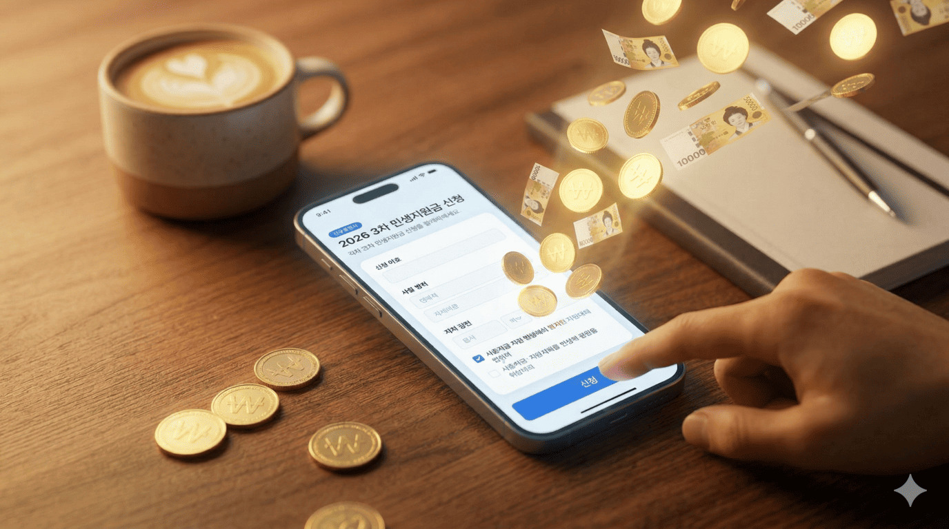 2026 3차 민생지원금 가계 경제 혜택