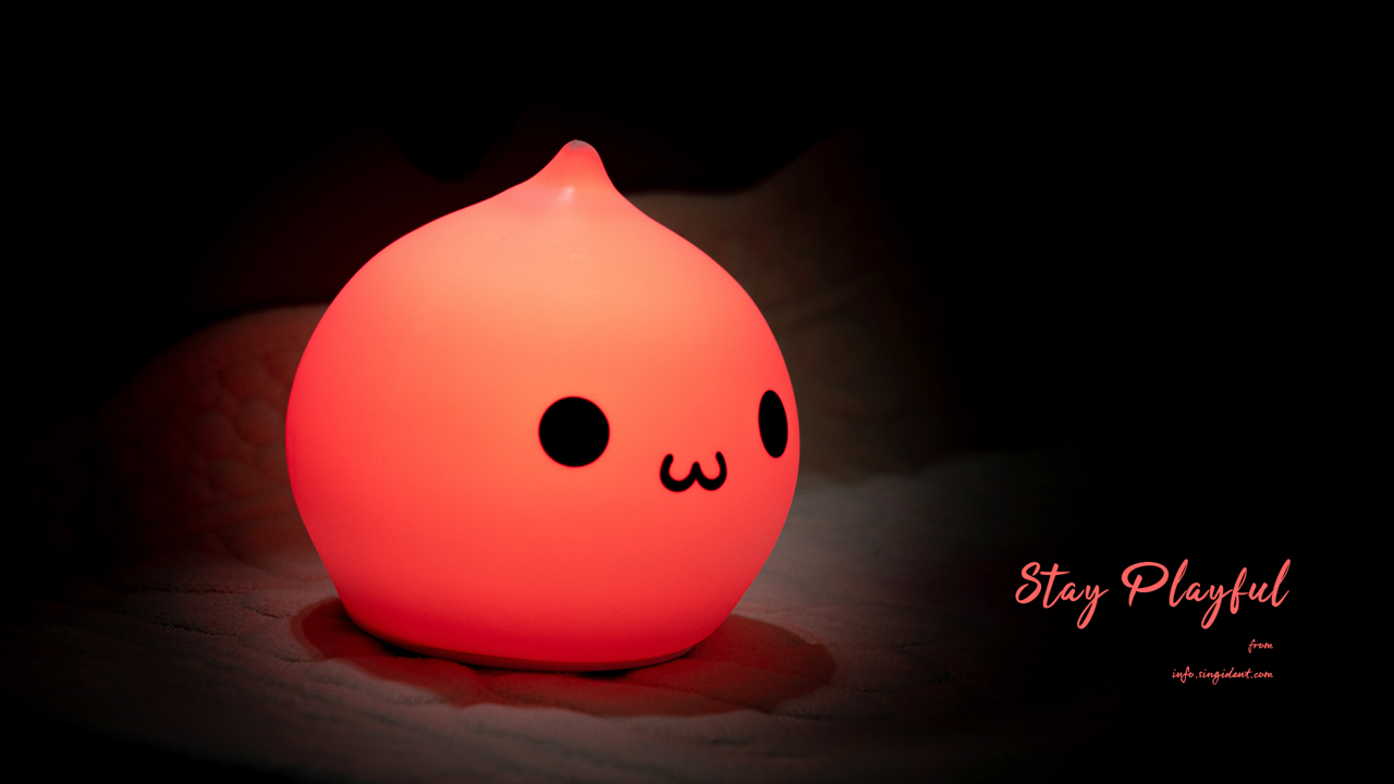 11 캐릭터 무드등 C - Stay Playful 캐릭터배경화면