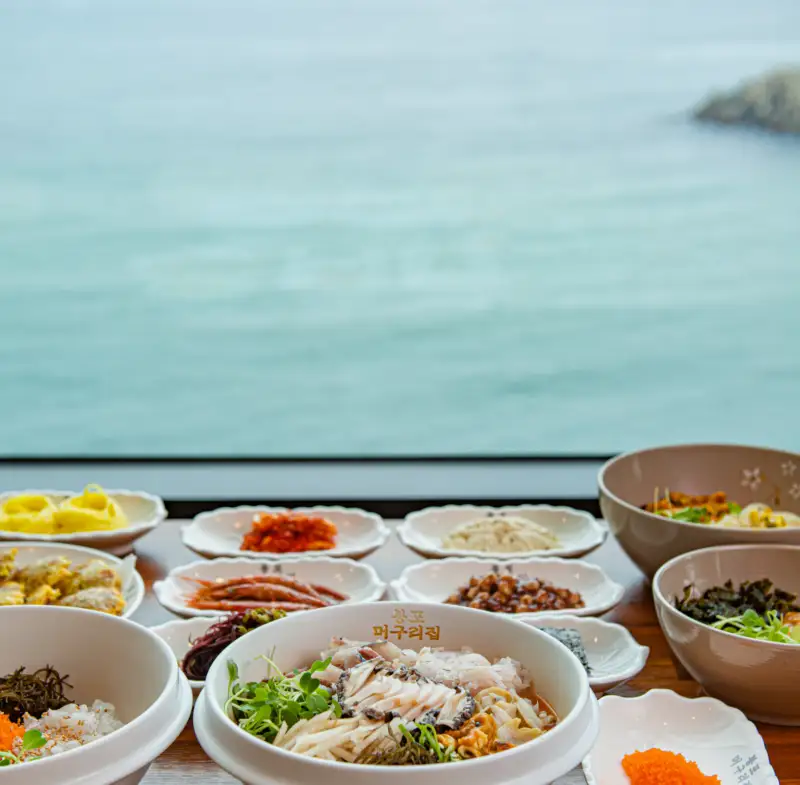 봉포머구리집-상차림