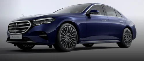 벤츠 E클래스 측면 디자인 모습