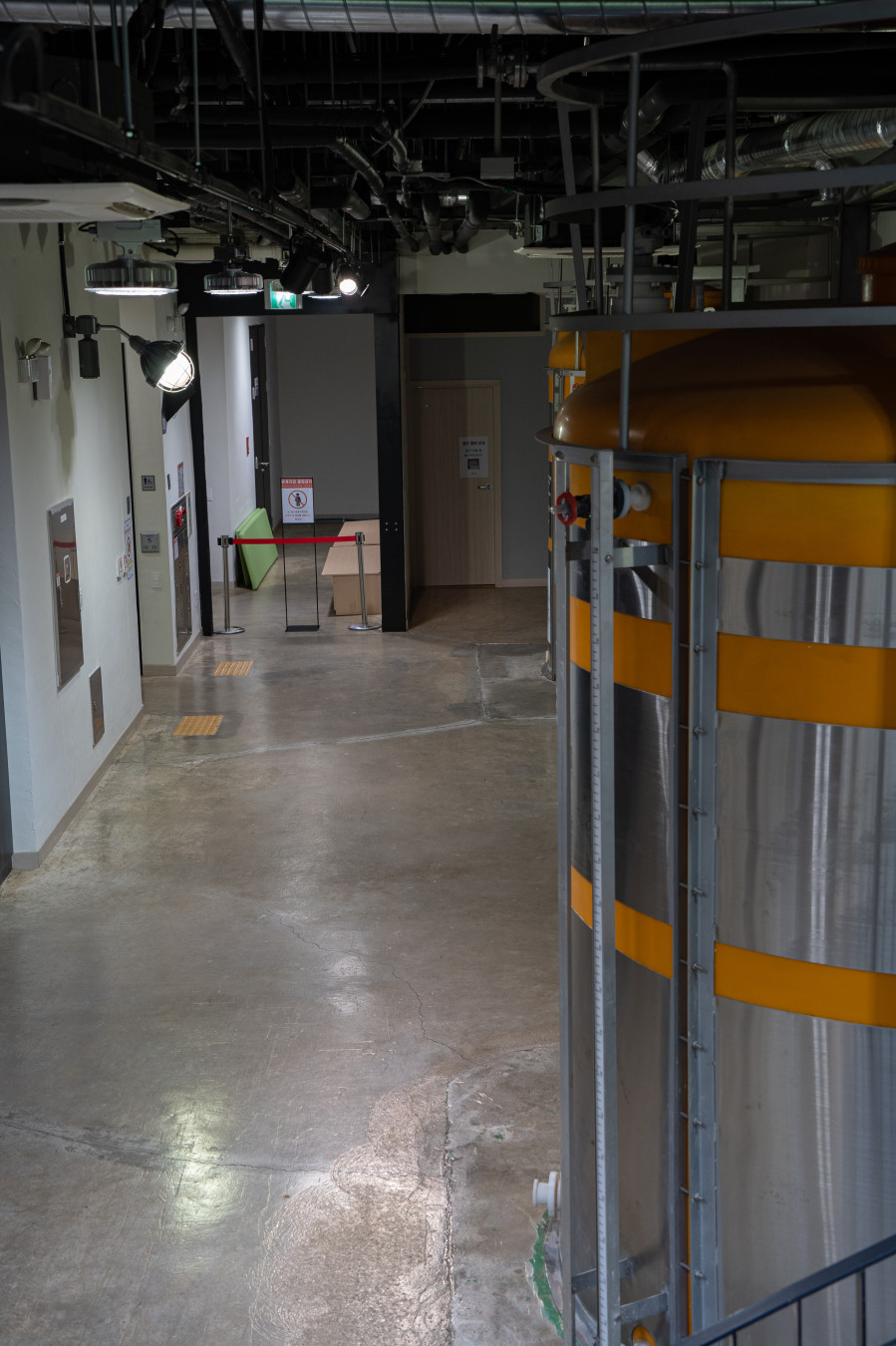 고색 뉴지엄 약품탱크