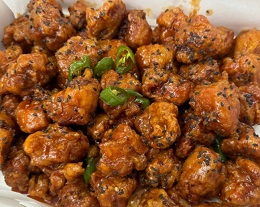 수제조청닭강정