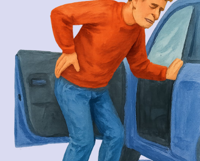 장시간 운행으로 인한 허리통증