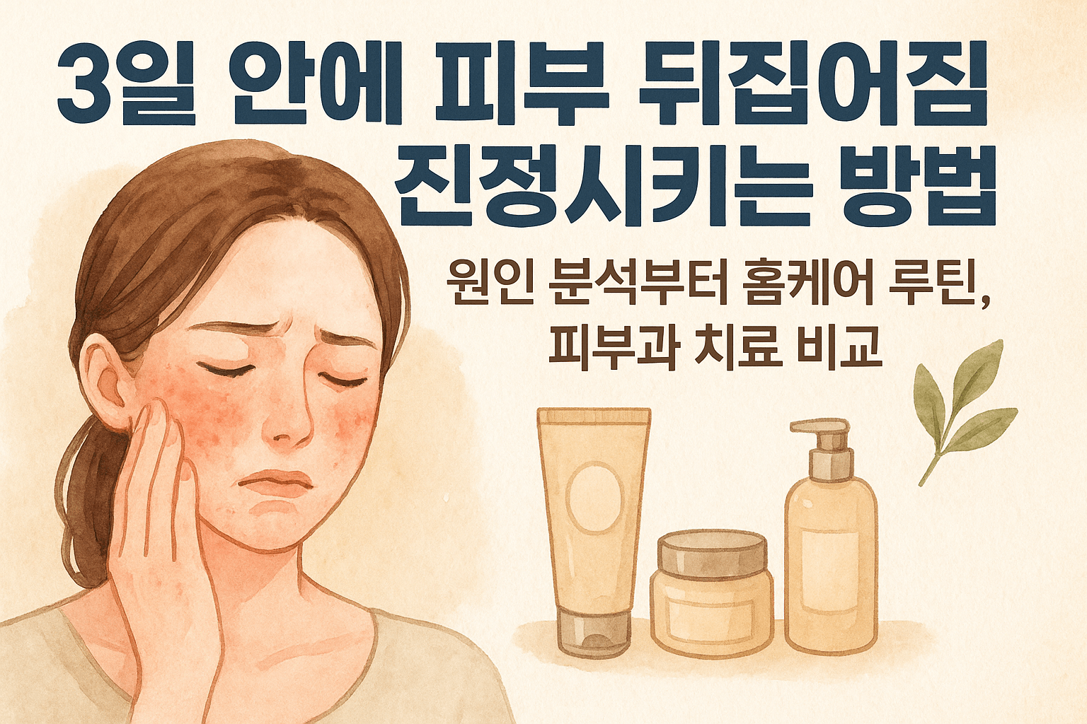 피부 뒤집어짐 진정시키는 방법 관련 이미지