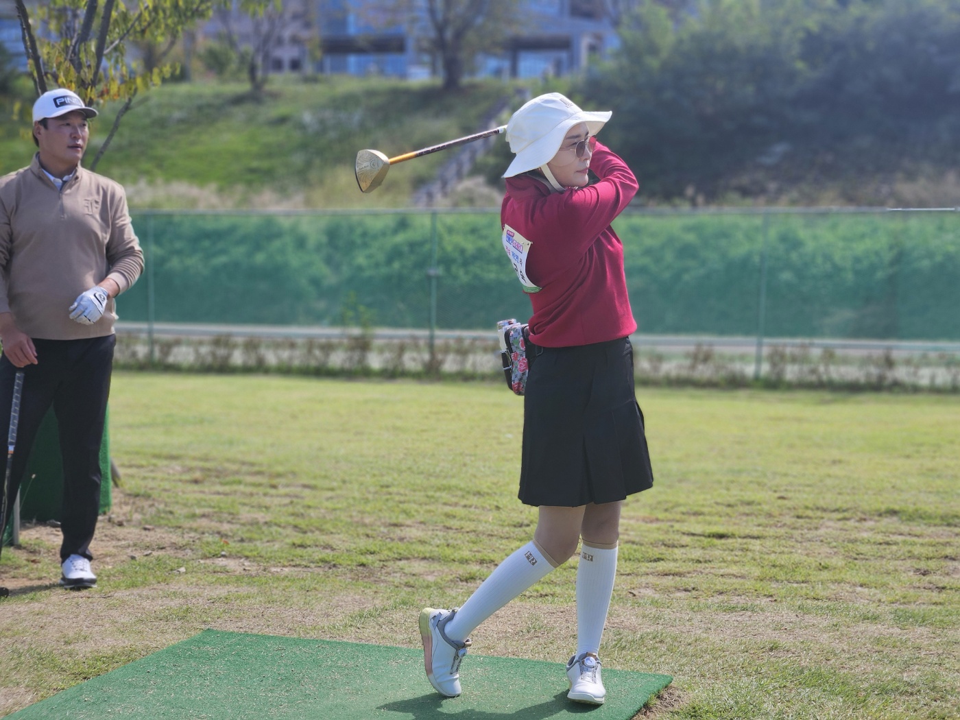 파크골프 대회 사진
